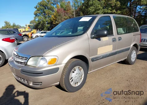 2004 Chevrolet Venture Plus z USA, uszkodzony, nr VIN 1GNDU03E44D224262